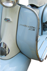 Lambretta Single Chrome Legshield Trim S2