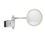Stadium Style Legshield Mirror Right Hand Round