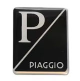 Top Horncast Badge Shield 40 x 30mm Black