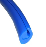 Lambretta Legshield Rubber Trim Blue