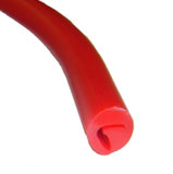 Lambretta Legshield Rubber Trim Red