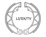 Lambretta Li-Sx-Tv Brake Shoes Italian