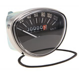 Speedo Unit 120 kmh Black Face Rally Etc Italian Spec