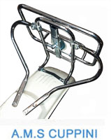 S/1-2 Chrome Fold Down Carrier & Spare Wheel Holder