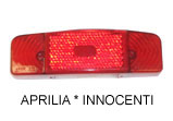 S-1-Early S-2 Aprilia Rear Light Lens Italian