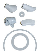 Vintage Carb-Body Grey Grommet Kit 7-Piece