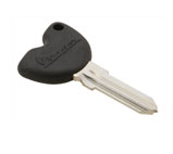 Blank Ignition Key Piaggio With Immobilizer