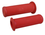 Handlebar Grips Sprint-Rally-Etc 24mm Red Hard Rubber