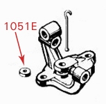 Throttle Rod Locating Round Washer