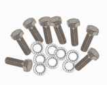 Fork Buffer Bolt & Washer Kit S/S M6