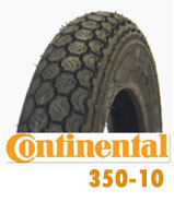 Continental K62 Block Tread Tyre 350-10 59J