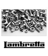 Lambretta S/3-GP Body Fixing Kit Stainless Steel