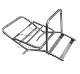 Vespa Scootopia Madrid Chrome Rear Carrier