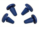 Rear Frame Grommets Blue Set-4 S/3-GP