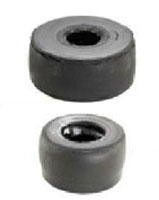 Rear Damper Upper & Lower Rubber Buffers PK Models