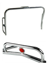 Lambretta S/1-2-3-GP Cuppini Rear Crash Bar Red Gems