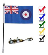 150mm Union Jack & Target Flag Pole Kit