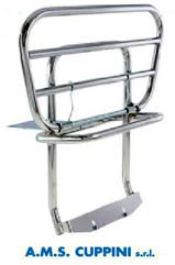 Chrome Rear Fold Down Carrier Traveller Cuppini Px-Etc