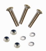 3 x Number Plate Holder Screws M5 S/S