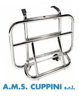 Vespa GT Models Chrome Front Carrier Cuppini