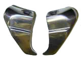 Bottom Legshield End Caps GP (Sharks Teeth