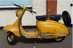 LI 125 ITALIAN 1959 (S.O.R) 4500