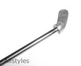 Petrol Tap Lever Vintage Rally-Sprint-Etc Metal Polished