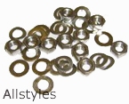 M8 Std Wheel Rim Nuts & Washers S/S