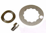 Rear Hub Nut Lock Kit S/S. S/3-GP