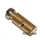 Throttle Cable Trunnion External Grub Screw Brass