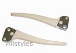 LD Ivory Effect Handlebar Levers Italian