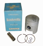 Lambretta S-1 Borgo Piston Kit 125cc 52.2mm