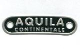 Vespa Aquila Continentale Rear Seat Badge