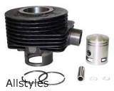 PX-E 125 Barrel-Piston Kit 3-Port 52.5mm Piaggio