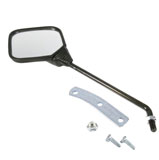 Black Square Mirror Kit 125mm Cuppini M10