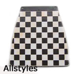 Black & White Check Mudflap