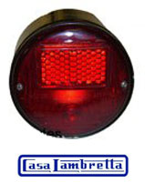 Vega Round Style Rear Light Unit 95mm Italian